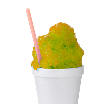 Birthday Cake Snow Cone