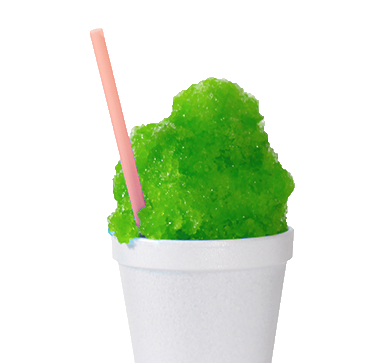 Sour Apple Snow Cone